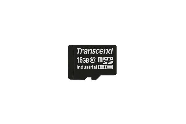 Transcend Industrial Temp SD100I - Flash-Speicherkarte - 16 GB - Class 10 - micr-1