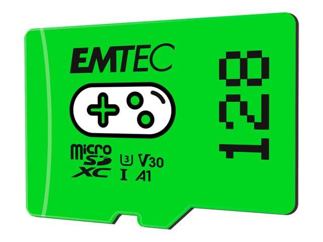 EMTEC Gaming - Flash-Speicherkarte - 128 GB - A1 / Video Class V30 / UHS-I U3-1