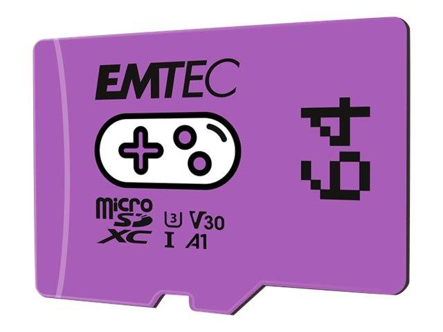 EMTEC Gaming - Flash-Speicherkarte - 64 GB - A1 / Video Class V30 / UHS-I U3-1