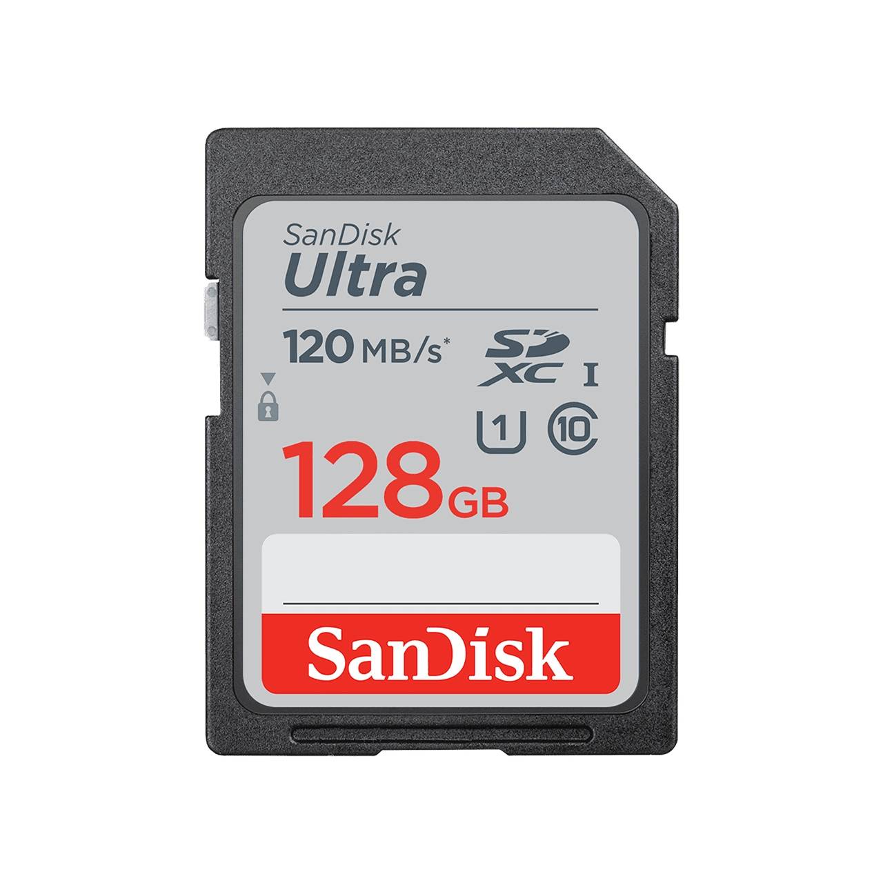 SanDisk SDXC Ultra 128GB (Class 10/UHS-I/120MB/s) SDXC-Karte 128 GB Class 10, UHS-I-4