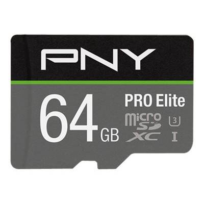 PNY PRO Elite - Flash-Speicherkarte (microSDXC-an-SD-Adapter inbegriffen)-0