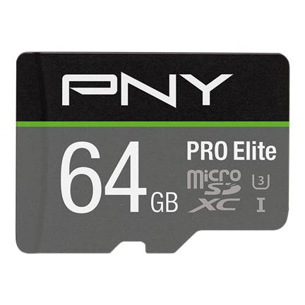 PNY PRO Elite - Flash-Speicherkarte (microSDXC-an-SD-Adapter inbegriffen)-3