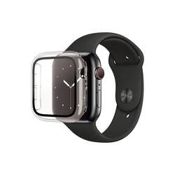 PanzerGlass - Bildschirmschutz für Smartwatch - komplettes Gehäuse - Glas - Rahmenfarbe schwarz - für Apple Watch (44 mm