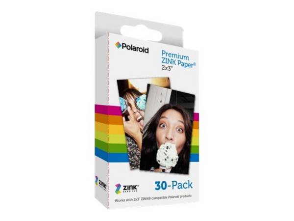 Polaroid Premium ZINK Paper - Selbstklebend - weiß