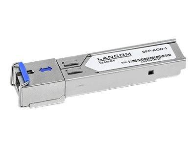 LANCOM SFP-AON-1 - SFP (Mini-GBIC)-Transceiver-Modul - 1GbE, AON - 1000BASE-BX20-U, 1000Base-BX10-U - SC/APC Einzelmodus-0