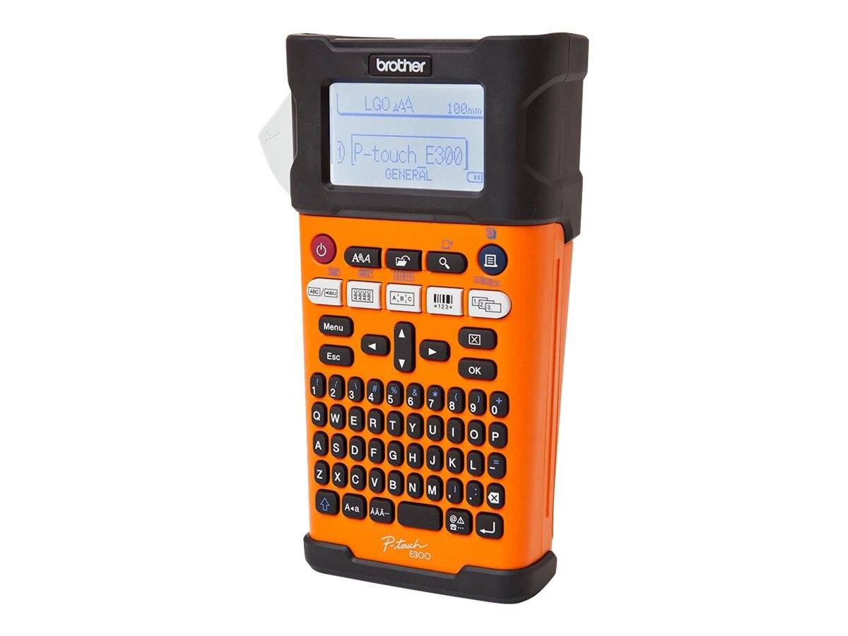 Brother P-touch E300VP Beschriftungsgerät Geeignet für Schriftband: TZe 3.5 mm, 6 mm, 9 mm, 12 mm, 18 mm-6