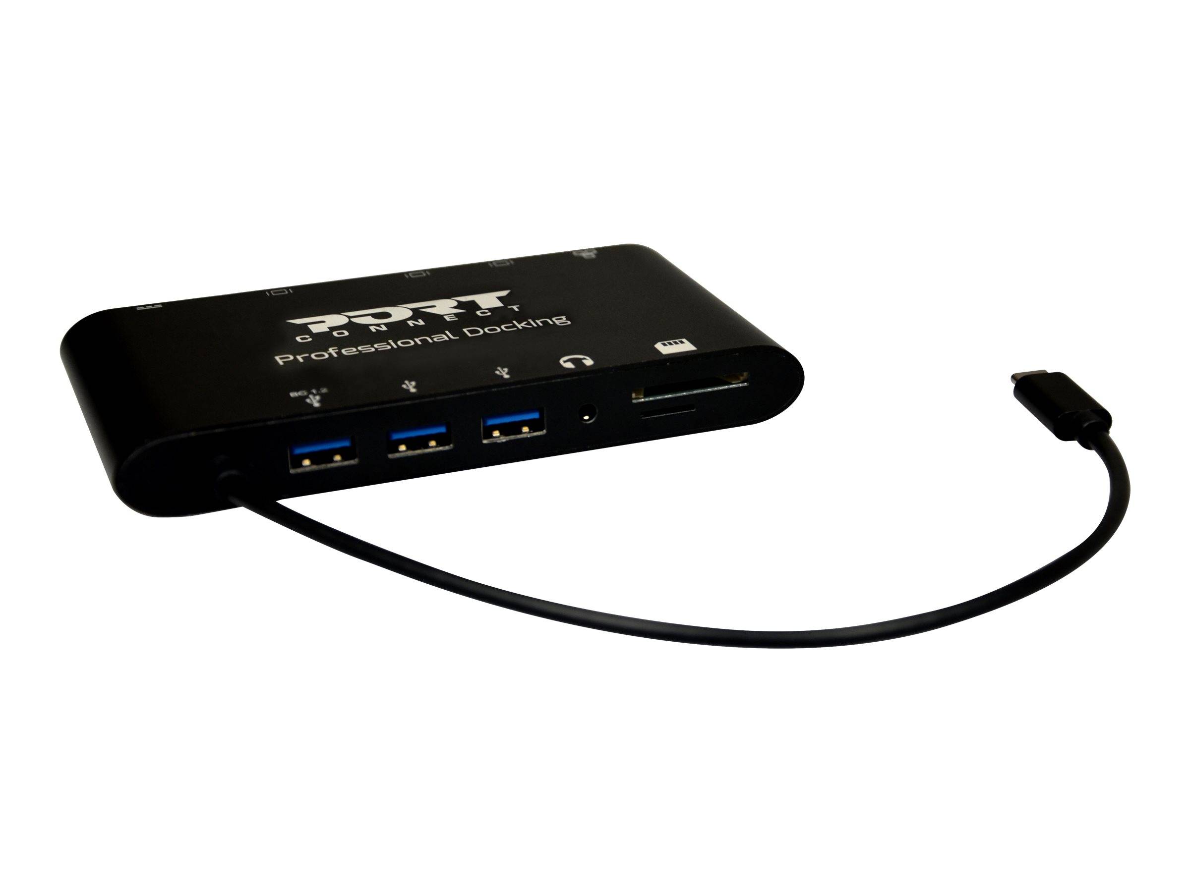 PORT DESIGNS - PORT connect TRAVEL 1X4K ++ - Dockingstation-1