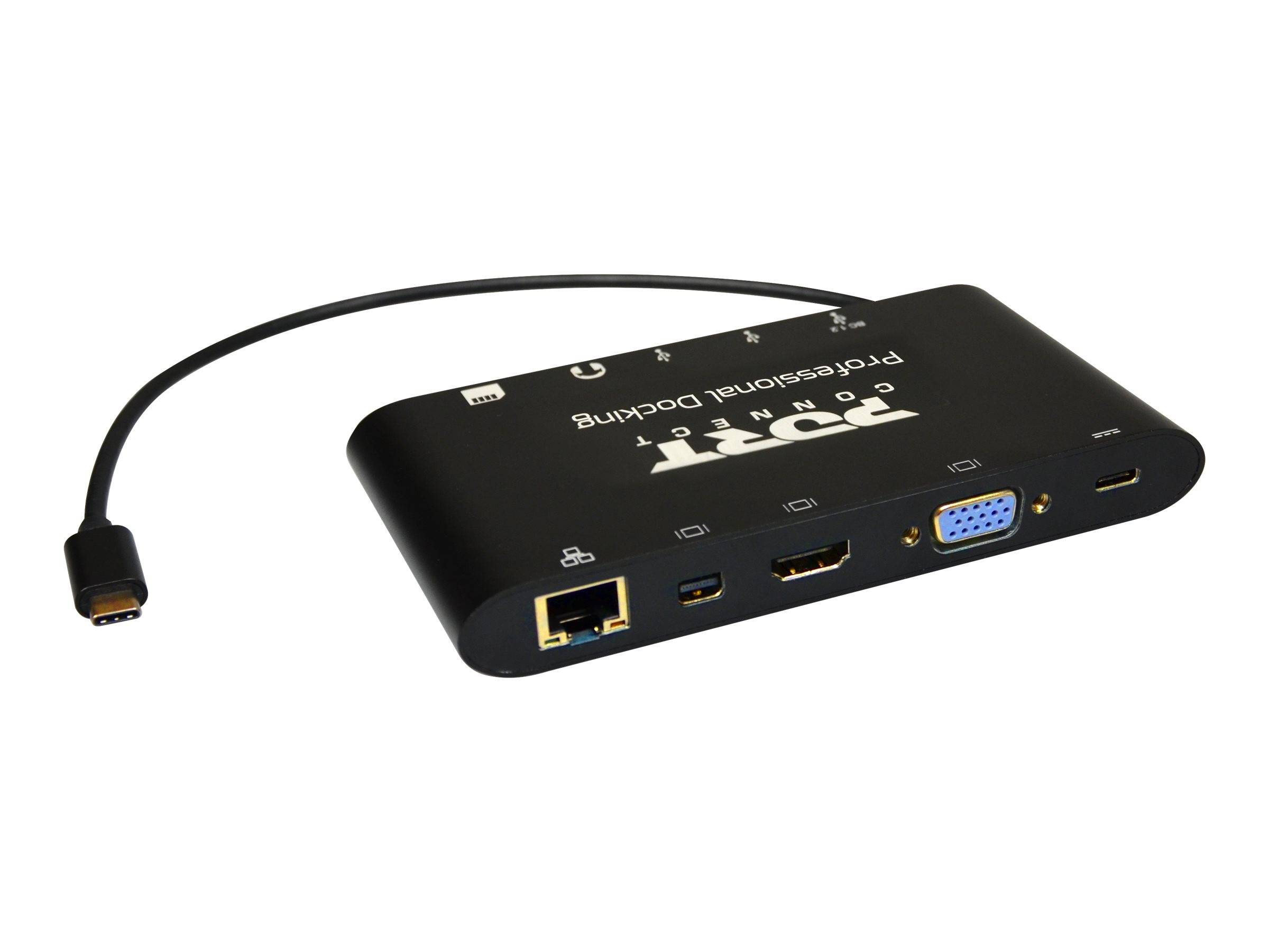 PORT DESIGNS - PORT connect TRAVEL 1X4K ++ - Dockingstation-4