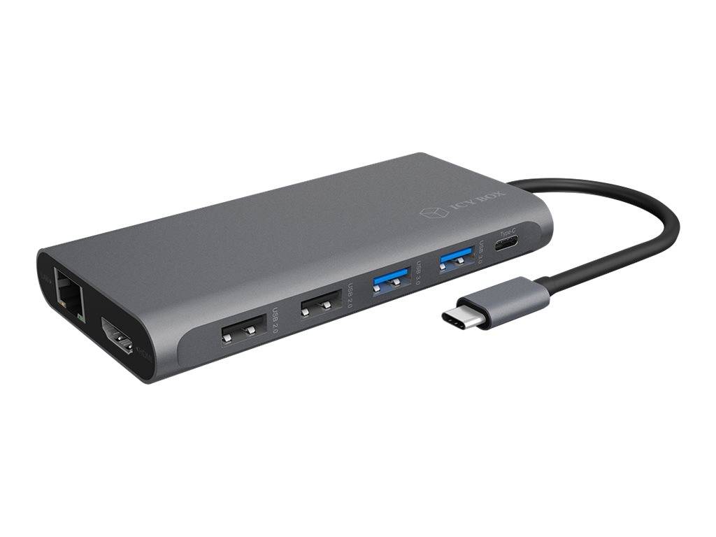IB-DK4050-CPD, 12 in 1 USB Type-C® Notebook DockingStationk 2x HDMI 4K60Hz, 1x DP 4k60Hz-0