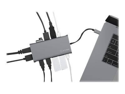 IB-DK4050-CPD, 12 in 1 USB Type-C® Notebook DockingStationk 2x HDMI 4K60Hz, 1x DP 4k60Hz-6