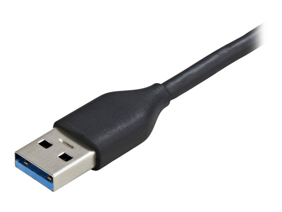 StarTech.com 4 Port USB 3.0 Hub - SuperSpeed 5 Gbit/s USB 3.1 Gen 1 Type-A Verteiler - USB Bus Powered - 28cm USB Host-4
