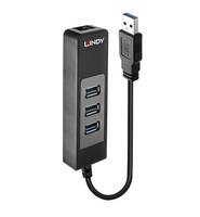 Lindy USB 3.1 Hub & Gigabit Ethernet Adapter-5