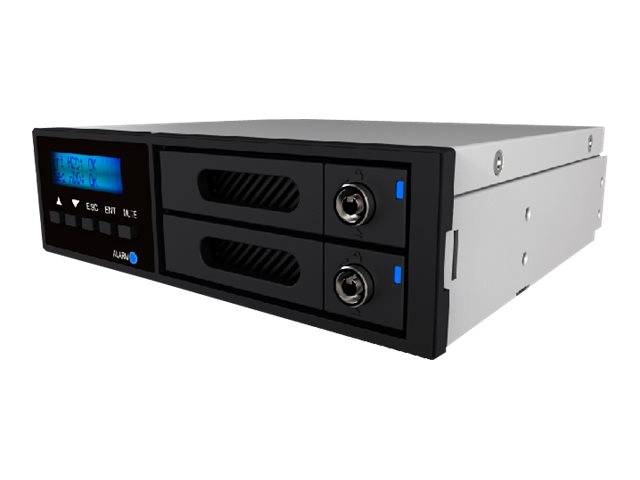 ICY BOX - RAIDON inTank iR2022 - Internes RAID-Gehäuse mit Datenanzeige, Netzanzeige, Tastensperre, LCD-Anzeige, Lüfter