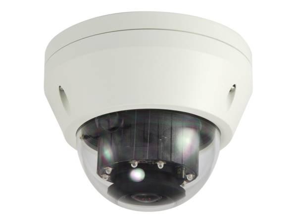 LevelOne FCS-3306 - Netzwerk-Überwachungskamera - Kuppel - Außenbereich - Vandalismussicher / Wetterbeständig - Farbe (T