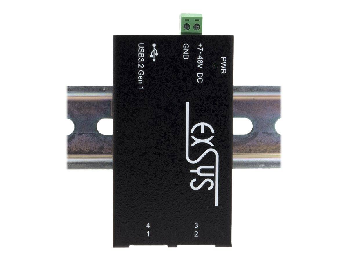 EXSYS EX-1181HMS 4 Port USB 3.2 Gen1 HUB mit15KV ESD Überspannungsschutz-2