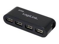 LogiLink USB 2.0 Hub 4-Port - Hub - 4 x USB 2.0-0