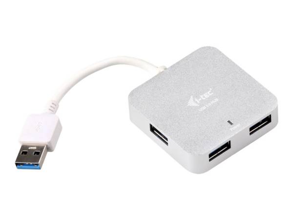 i-Tec USB 3.0 Metal Passive HUB - Hub - 4 x SuperSpeed USB 3.0
