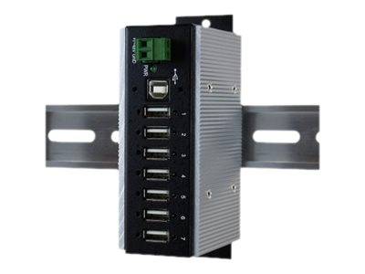 EXSYS EX-1177HMVS-WT 7 Port USB 2.0 HUB 15KV Surge Protection-4