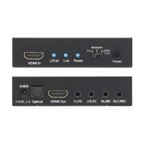 TECHly Audio Extraktor IDATA-HDMI-EA74K [HDMI - HDMI, Toslink, Klinke] 1920 x 1080 Pixel-7