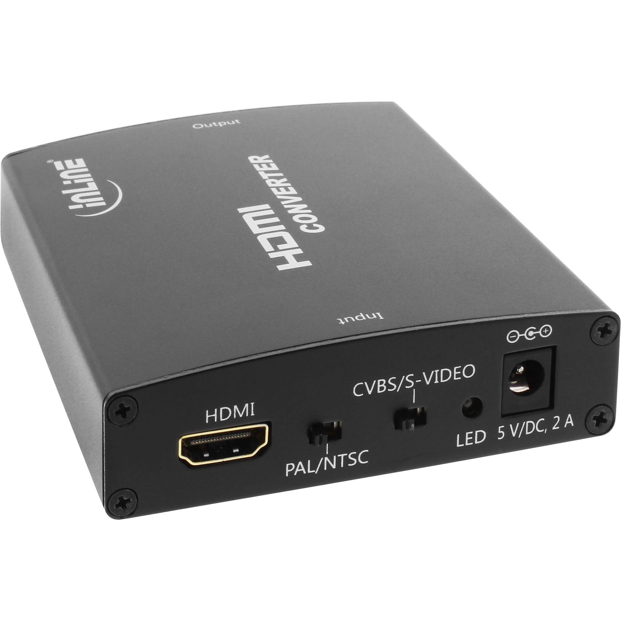 INLINE - Konverter HDMI zu Composite/S-Video - mit Audio-4