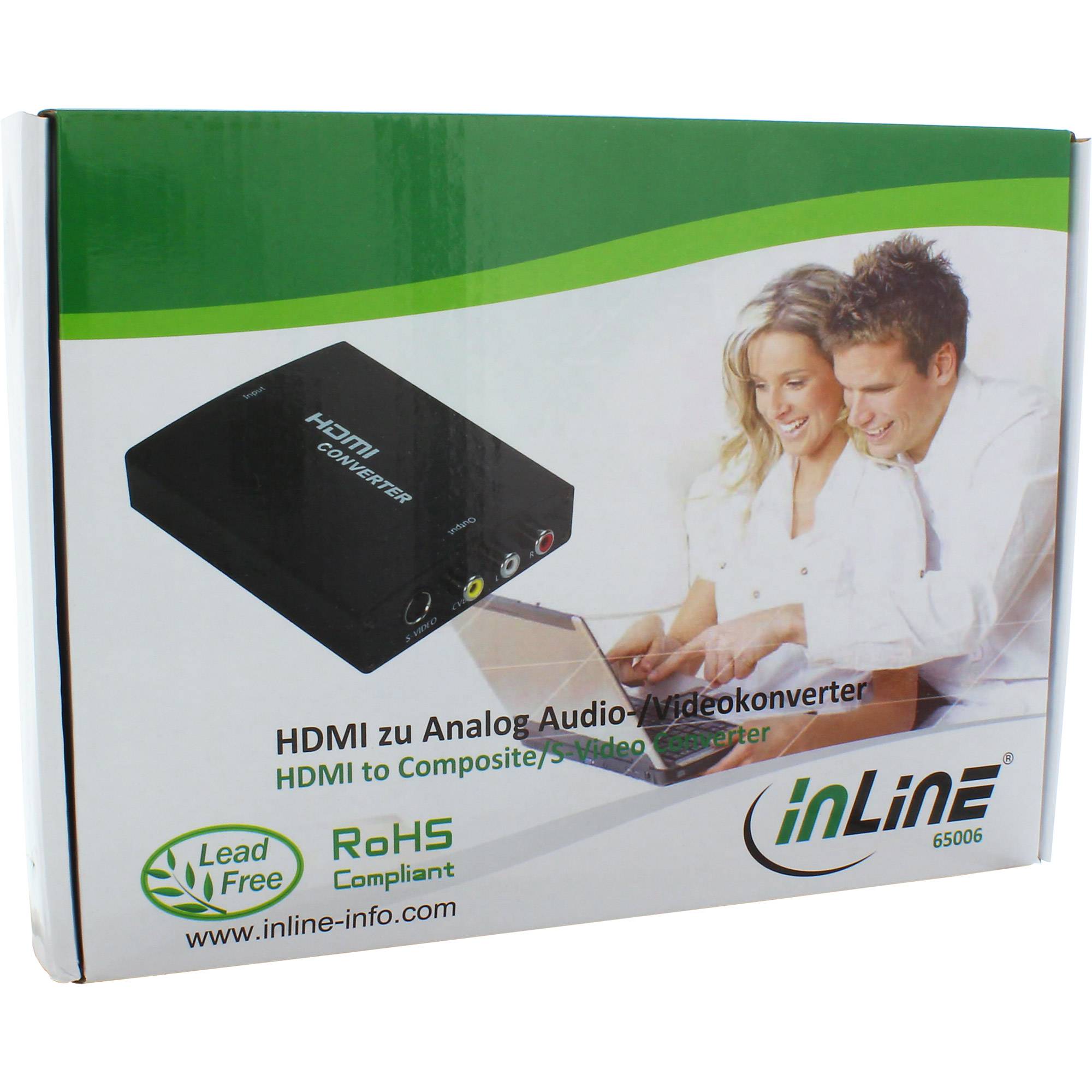 INLINE - Konverter HDMI zu Composite/S-Video - mit Audio-5