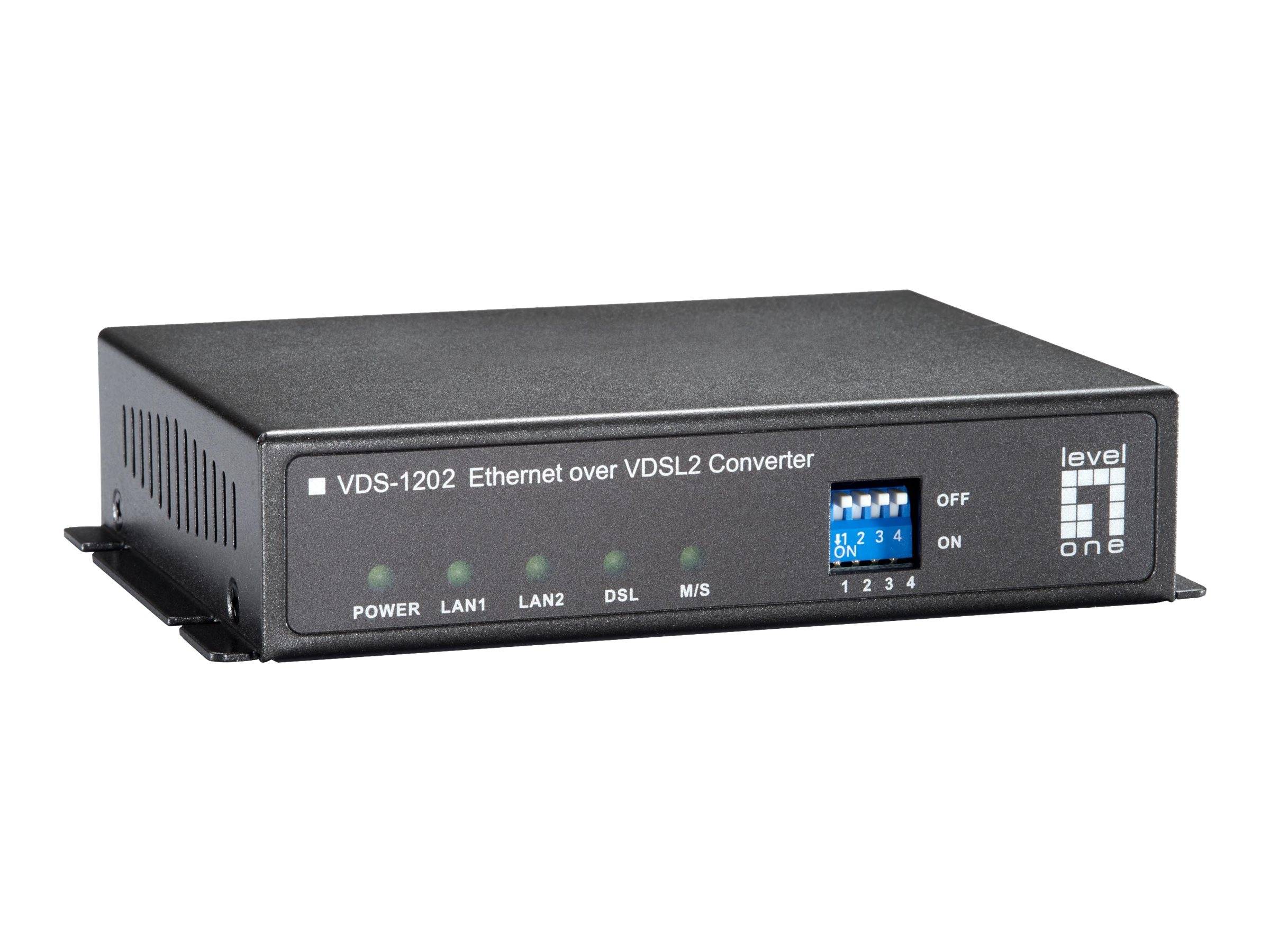 LevelOne VDS-1202 - Kurzstreckenmodem - 100Mb LAN, Ethernet over VDSL-0