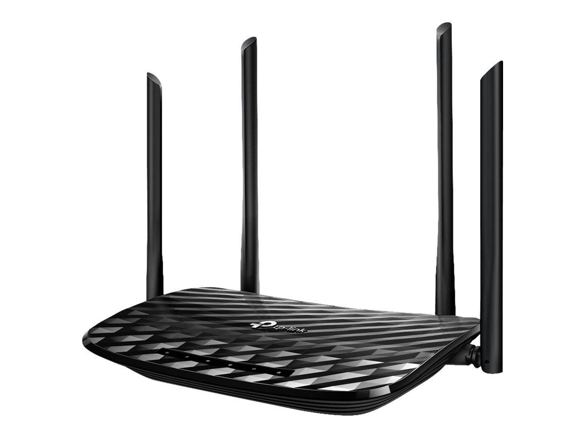 TP-Link Archer C6 - Wireless Router - 4-Port-Switch-0
