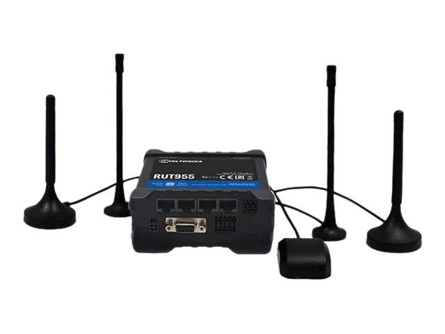 Teltonika RUT955 - Wireless Router - WWAN - 4-Port-Switch - Wi-Fi - LTE - 2,4 GH-7