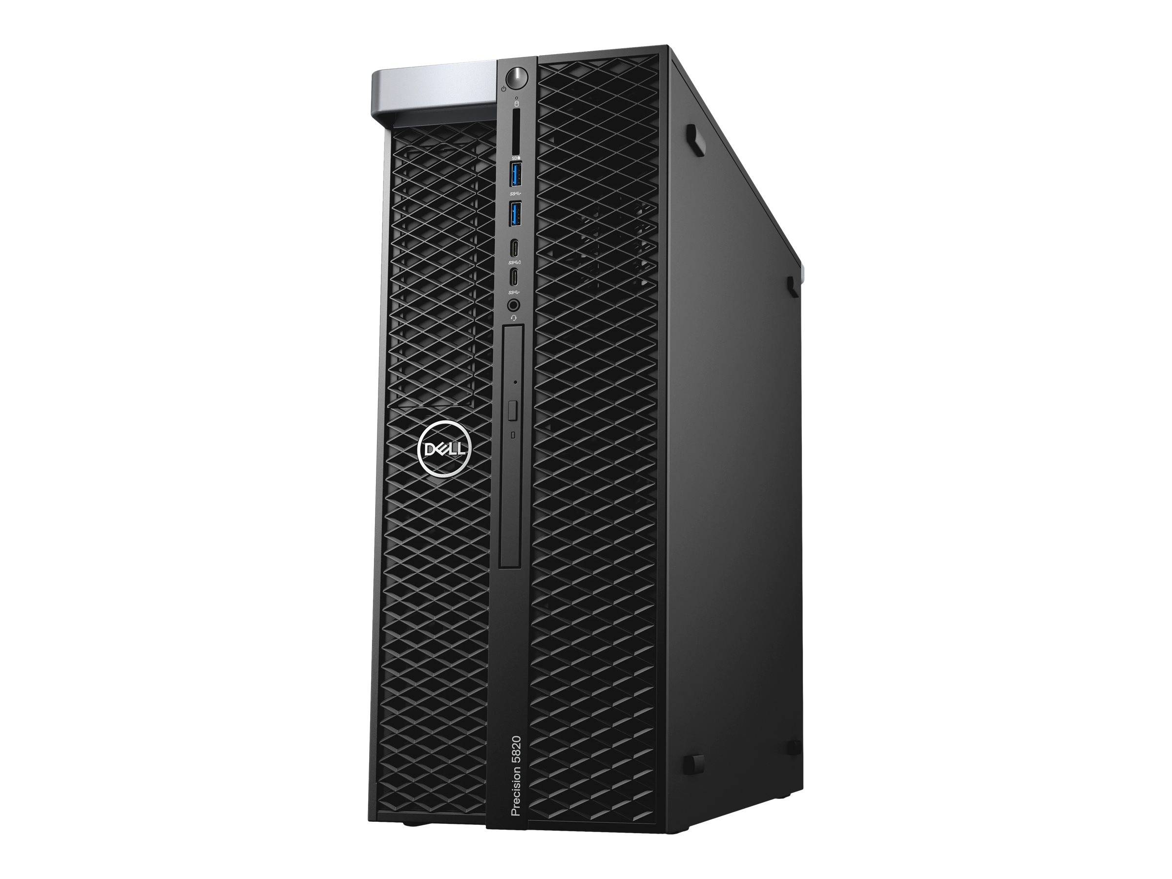 Dell Precision 5820 Tower - Mid tower - 1 x Xeon W-2235 / 3.8 GHz - vPro - RAM 32 GB - SSD 512 GB - DVD-Writer - RTX A50-0