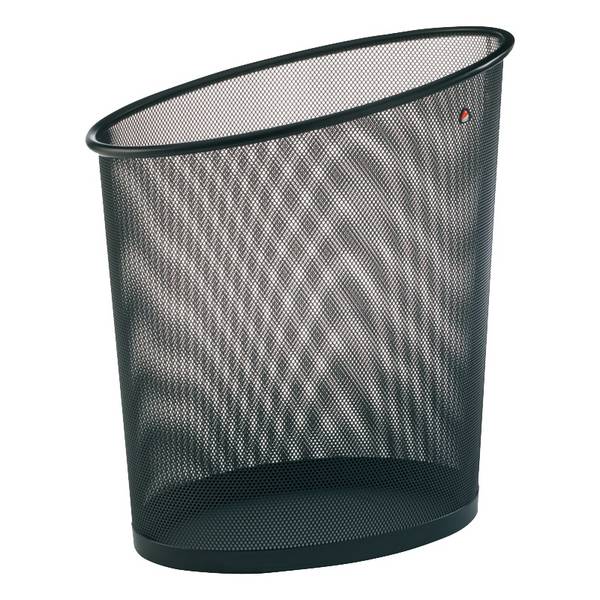 ALBA Papierkorb "MESHCORB", aus Drahtmetall, 18 L, schwarz