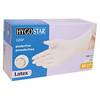 Hygostar Grip Latex-Einweghandschuh puderfrei unsteril (100 Stk.) Farbe: Weiß, Gr. 6 (XS)