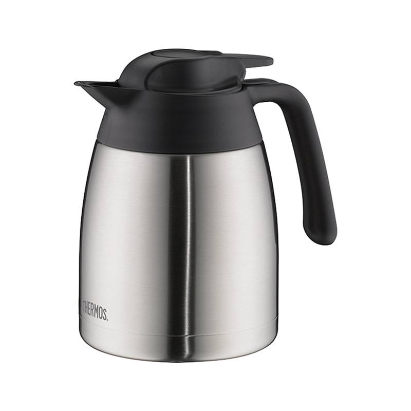 THERMOS Isolierkanne THV, 1,0 Liter, Edelstahl / schwarz-0