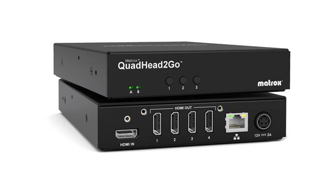 Matrox QuadHead2Go Q155 - Videowand-Controller-5
