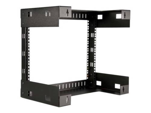 StarTech.com 8U 19" Wall Mount Network Rack - 12" Deep 2 Post Open Frame Server Room Rack for Data/AV/IT/Computer Equipm