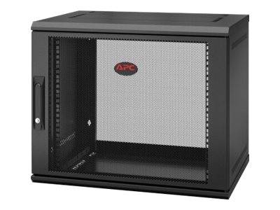 APC NetShelter WX AR109SH4 - Gehäuse - geeignet für Wandmontage - Schwarz - 9U --0