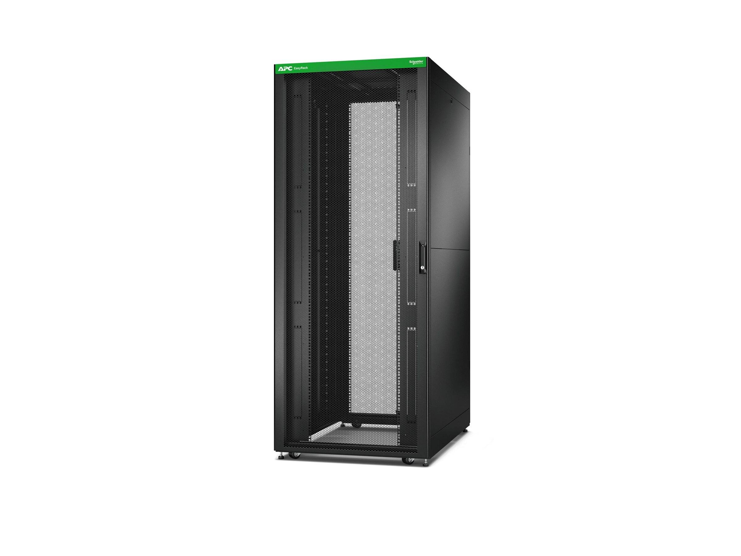 APC Easy Rack - Schrank Netzwerkschrank - Schwarz - 42HE - 48.3 cm (19")-0