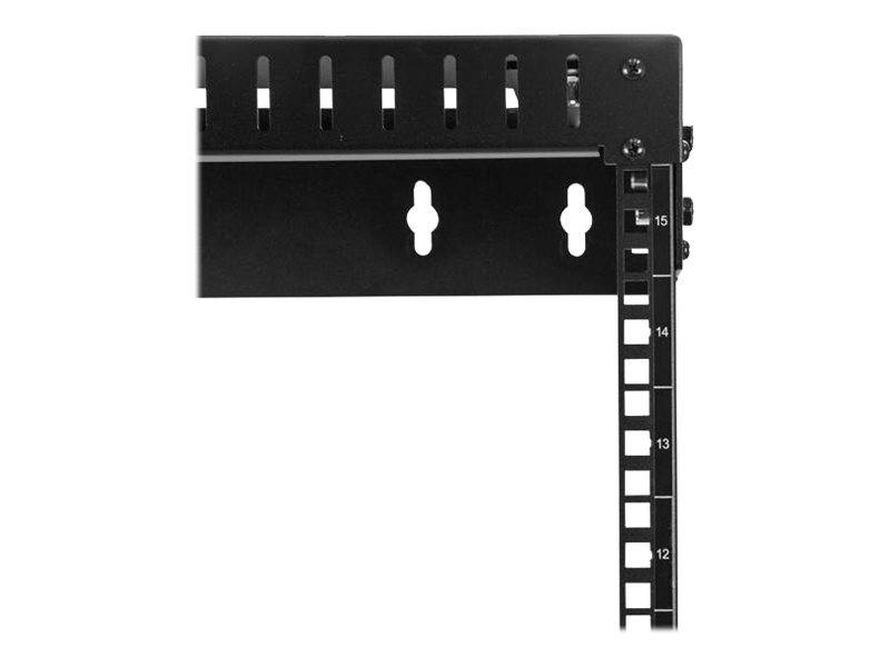 StarTech.com 15U 19" Wall Mount Network Rack, Adjustable Depth 12-20" 2 Post Ope-1