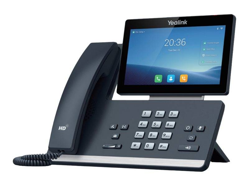Yealink SIP-T58W - VoIP-Telefon - mit Bluetooth-Schnittstelle mit Rufnummernanzeige-0