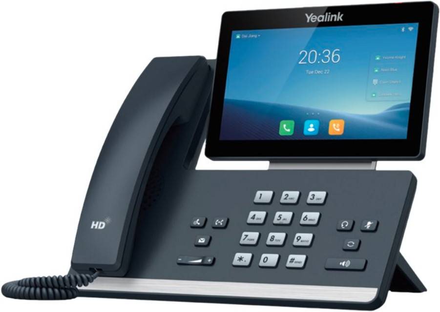 Yealink SIP-T58W - VoIP-Telefon - mit Bluetooth-Schnittstelle mit Rufnummernanzeige-4