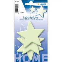 HERMA HOME - Dekorationskleber - Stern - 8.2 x 8.2 cm - Luminous - Kunststoff (Packung mit 3)-3