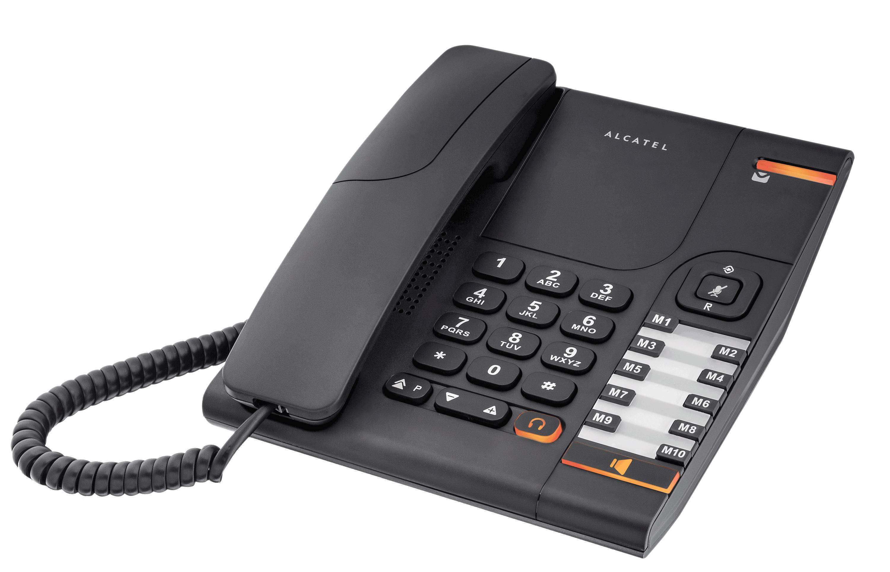 Alcatel Temporis 380 - Telefon mit Schnur - Schwarz-1