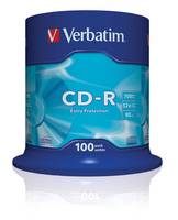 Verbatim 100 x CD-R - 700 MB (80 Min) 52x - Spindel-4