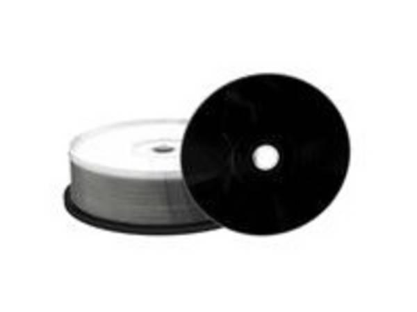 MEDIARANGE 25 x CD-R - 700 MB (80 Min) 52x - Schwarz - mit Tintenstrahldrucker b