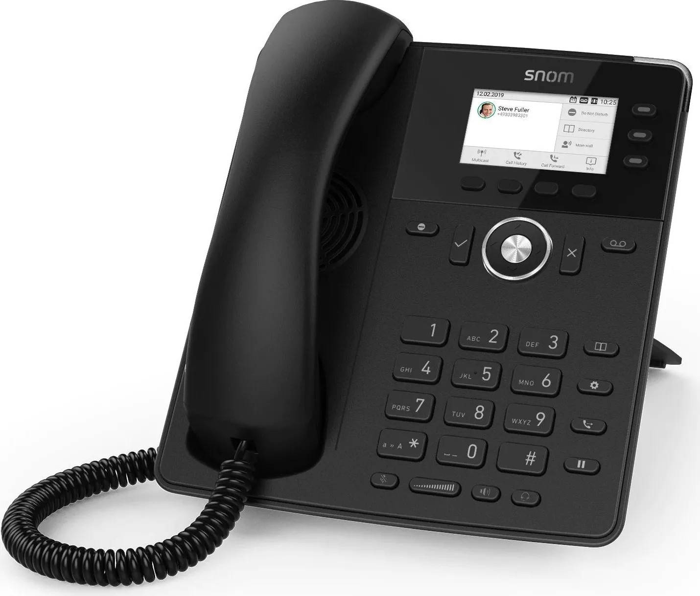 Snom D717 schwarz VoIP-Telefon Voice-Over-IP Switch SIP VOIP Ethernet Power over WLAN Freisprecheinrichtung-2