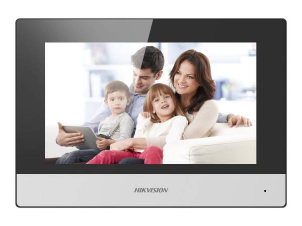Hikvision DS-KH6320-WTE1 - Videogegensprechanlage - verkabelt, drahtlos (LAN 10/100, 802.11b, 802.11g, 802.11n)