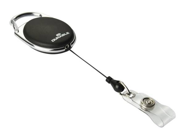 DURABLE STYLE - Ausweishalter - Schwarz (Packung mit 10)