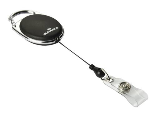 DURABLE STYLE - Ausweishalter - Schwarz (Packung mit 10)