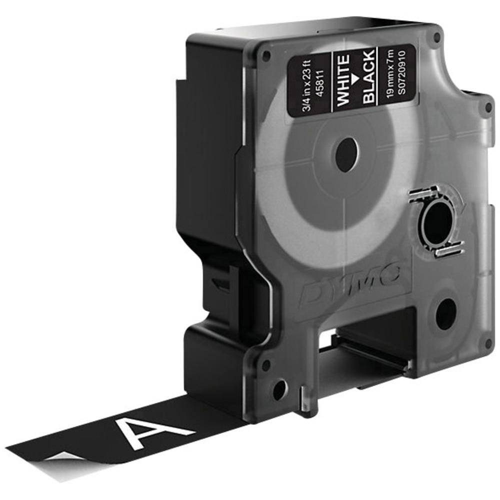 DYMO D1 - Selbstklebend - Weiß auf Schwarz - Rolle (1,9 cm x 7 m)-7