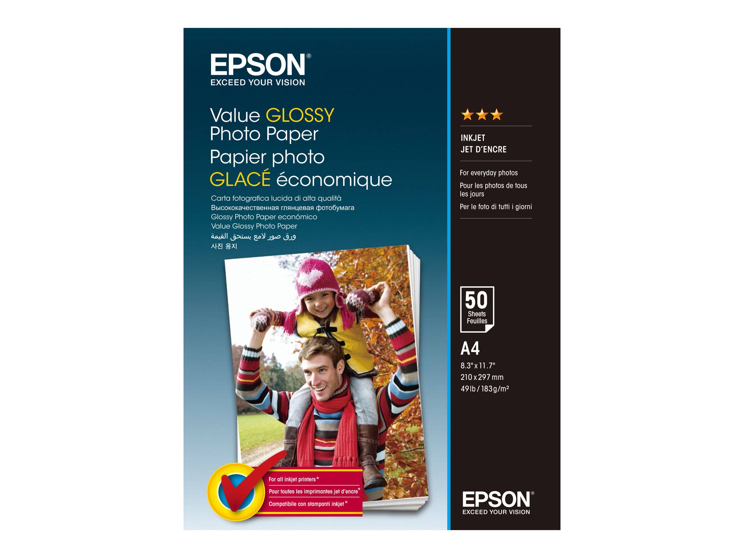 Epson Value - Glänzend - A4 (210 x 297 mm) - 183 g/m²-0