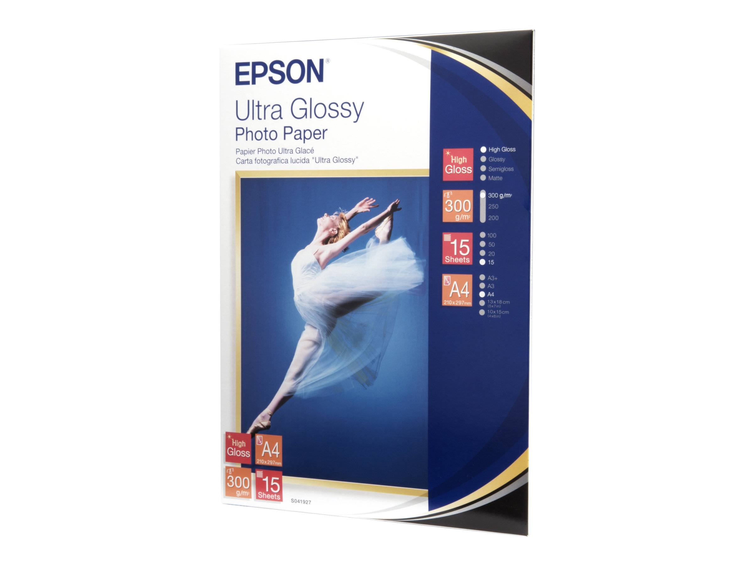 Epson Ultra Glossy Photo Paper - Glänzend - A4 (210 x 297 mm)-0